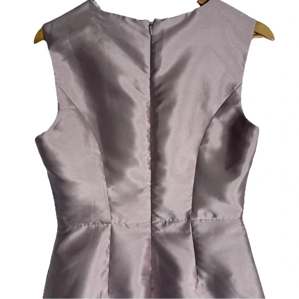 NEW, Kay Unger Aurelia Floral Sleeveless V-Neck Taffeta Gown Size 4 w/ Pockets - Picture 12 of 13